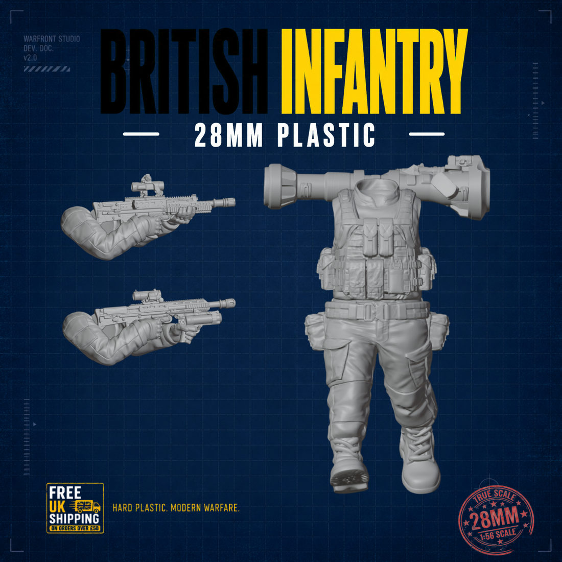 British Infantry Update: A Better Firing Pose