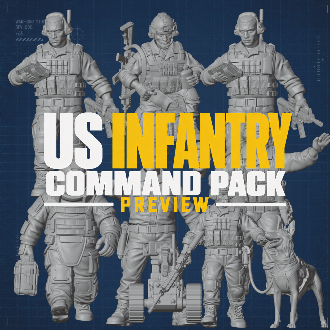 Dev Blog: US Infantry Command Team Preview