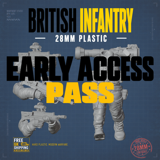 British Infantry Early Access Passes Are Now Available