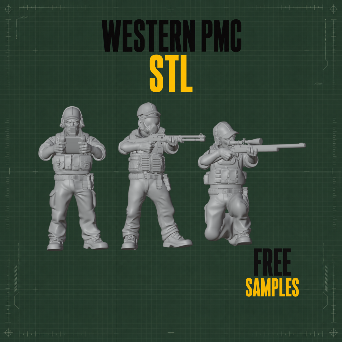 WESTERN PMC - FREE STL DOWNLOAD