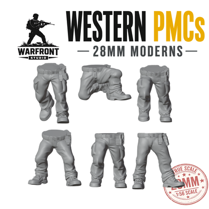 Western Private Military Contractors  – 28mm Hard Plastic Miniatures