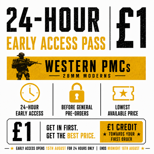 24-Hour Early Access Pass: Western PMC's